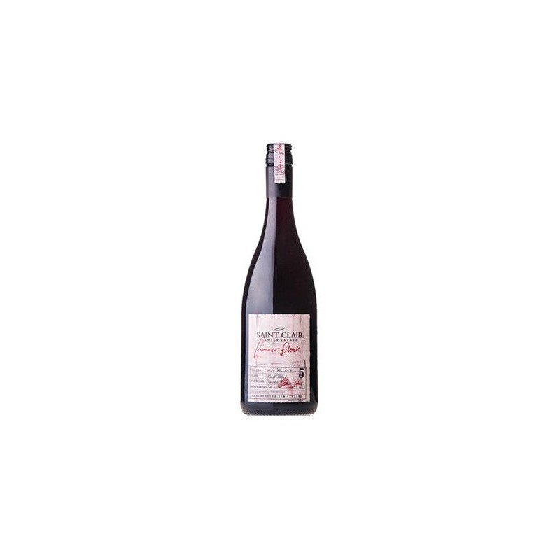 SAINT CLAIR PIONEER BLOCK 5 BULL BLOCK PINOT NOIR 2013